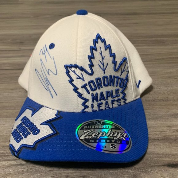 Zephyr | Authentic Signed Tags On Toronto Maple Leafs Hat Signed by James Reimer - Picture 1 of 8
